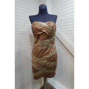 Vintage Y2K Arden B mini dress sequin sleeveless Women's‎ XS Prom Formal Wedding